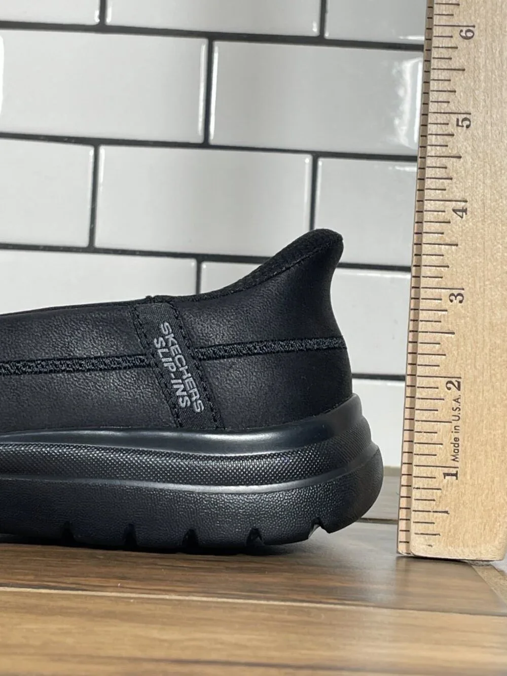 Skechers Slip-ins On The GO Flex Source Shoes Womens Sz 7 Wide Black Hands Free